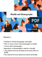 Health and Demography