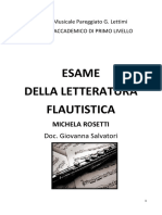 Letteratura Flautistica