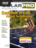 Evolution of C-Si: PV Cell Technologies