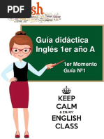 Guía de Inglés para 1er Año