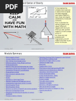 03 Forces, Masses and Center of Gravity