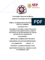 El Concepto e Importancia de La Planeación Del Capital Humano