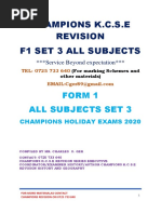 f1 Set 3 All Subjects Champions-April 2020