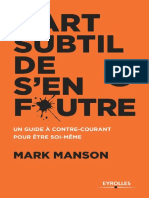 L Art Subtil de S en Foutre Mark Manson