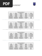 Horario Sexto Básico A