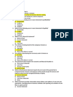 Test Financial Acounting