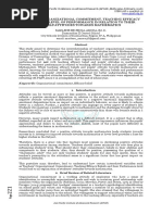 TEACHERS' ORGANIZATIONAL COMMITMENT, TEACHING EFFICACY BELIEF AND LEVEL OF PERFORMANCE in RELATION TO THEIR PUPILS' ATTITuDES Towards Mathematics