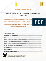 Applied Economics - Lesson 2