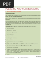 The Art of Pleading and Conveyancing