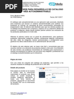 Proyecto Web para Desarrollo de Catalogo Web Autoadministrable