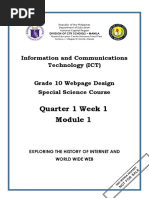 Ict-Webpage 10 q1 w1 Mod1