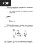 I. Objectives: Figure 1. Body Dimensions of An Individual (Taifa & Desai, 2017)