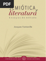 Fontanille, Jacques, - El Estilo - , en Semiótica y Literatura Lima, Universidad de Lima, 2016