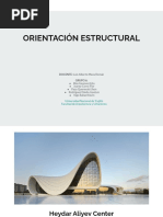 Centro Cultural Heydar - Orientación Estrctural