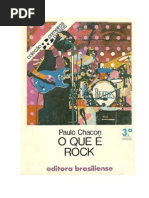 O Que É Rock - Paulo Chacon