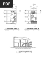 Ground Floor Plan Second Floor Plan: Scale: Mts. 1:100 Scale: 1:100 Mts