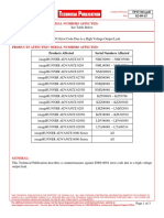 E069-0001 Error Code Due To A High Voltage Output Leak