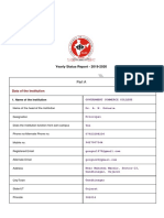 AQAR REPORT 2019-20 Government Commerce College, Gandhinagar