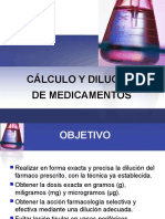 Cálculo y Dilución de Medicamentos