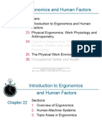 Ergonomics and Human Factors