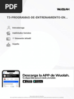 Wuolah Free T3 PROGRAMAS DE ENTRENAMIENTO EN HABILIDADES SOCIALES RESUMEN