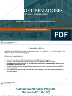 Chapter 6 Requirements For A Maintenance Program: Facultad de Ingeniería y Ciencias Básicas