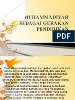 Muhammadiyah Sebagai Gerakan Pendidikan - 2