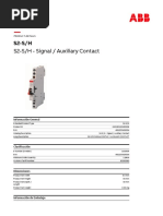 S2-S/H - Signal / Auxiliary Contact: Product-Details