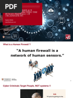 Changing Workplace Behaviour: Improving The Human Firewalls of Organisations