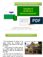 Surface Development: Ce 102: Civil Engineering Drawing I