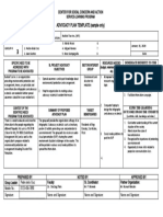 ADVOCACY PLAN TEMPLATE (Sample Only) : Service-Learning Program