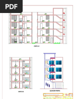 Arquitectura Cortes y Elevaciones