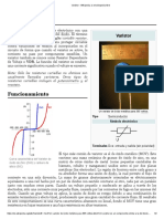 Varistor - Wikipedia, La Enciclopedia Libre