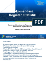 3210-4 Rekomendasi Kegiatan Statistik