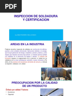 Inspección de Soldadura y Certificación