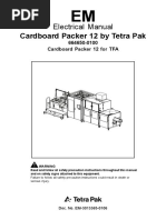 Cardboard Packer 12 by Tetra Pak: Electrical Manual