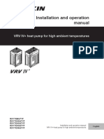 RXYTQ-UYF 4PEN546223-1 2018 09 Installation and Operation Manual English