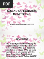 Social Safeguards Monitoring: Dpwh-Essd, Planning Service