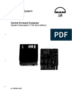 Man Truck Central On-Board Computer System Description T 64 2nd Edition Electrical System