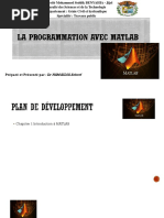 La Programmation Avec MATLAB