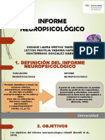 Informe Neuropsicológico