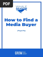 How To Find A Media Buyer