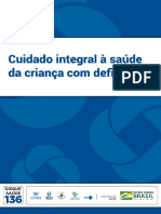 Cuidado Integral À Saúde Da Criança Com Deficiência