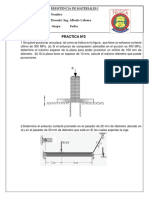 Practica #2 - Resistencia de Materiales I