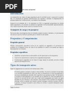 Seguridad en El Transporte Aéreo