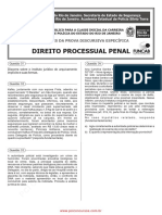 Prova Discursiva Direito Processual Penal