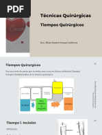 Tema 6 y 7 Tiempos Quirurgicos, Materiales y Sutura