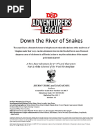 Down The River of Snakes: A Two-Hour Adventure For 1 - 4 Level Characters