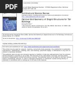 Optimal Grid Geometry of Diagrid Structures For Tall Buildings