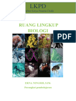 LKPD Ruang Lingkup Biologi